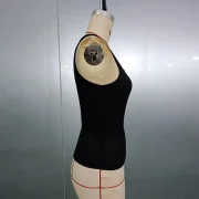 Customize Sexy Polyester Spandex Material v Neck Women's Tank Tops Breathable Slim Fit Vest Girls Crop Top - Image 5